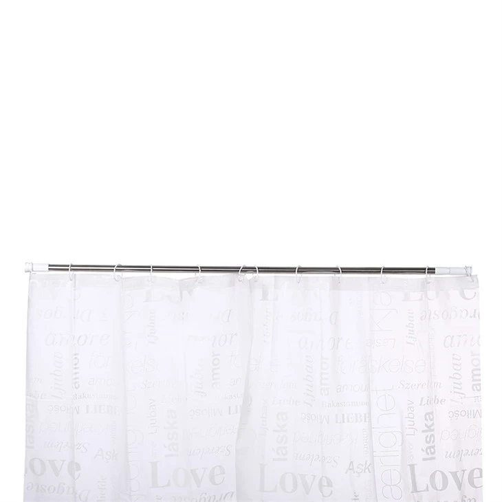 Durable Stainless Steel Rust-resistant Adjustable Shower Curtain Rod