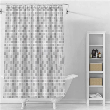 Цветовая занавеска для душа